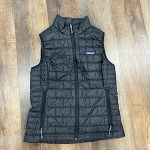 Patagonia Black Quilted Vest